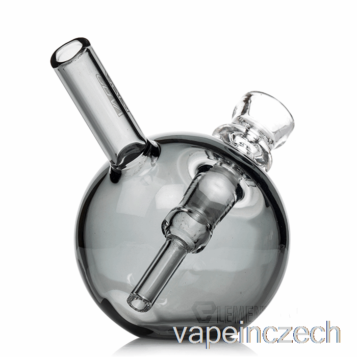 Grav Sférický Kapesní Bubbler Smoke Grey Vape Bez Nikotinu